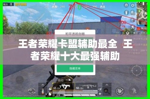 吃鸡挂哪里买？王者荣耀十大最强辅助