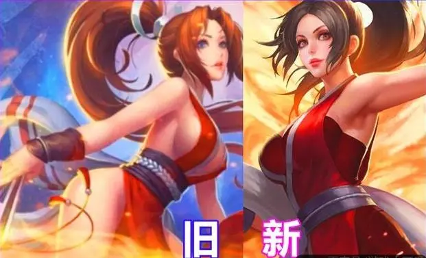 王者荣耀女英雄3年前原画旧版暴露省布料