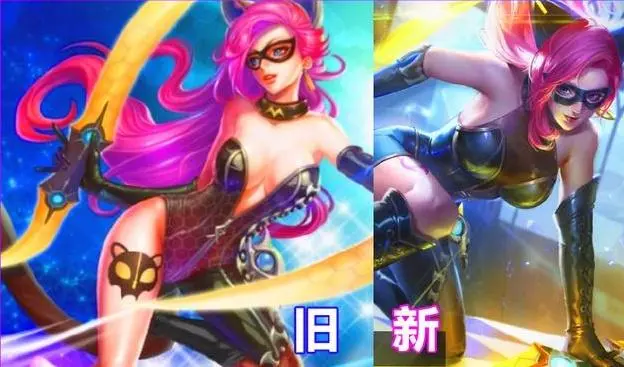 王者荣耀女英雄3年前原画旧版暴露省布料