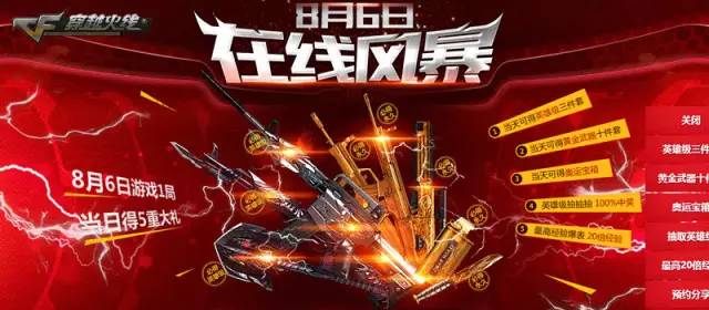 8周年庆典，穿越火线送你五重大礼