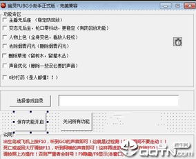 揭秘 PubG 辅助器脚本：真相、风险与避坑指南